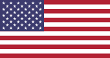 Flag for ('en', 'us', 'English') language.